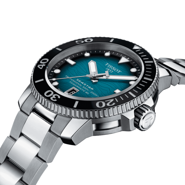 Đồng Hồ Tissot Seastar 2000 Automatic 'Blue' T120-607-11-041-01 - Ảnh 3