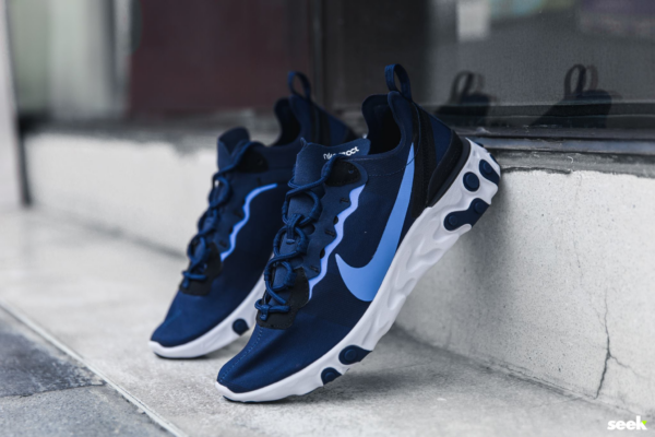 Giày Nike React Element 55 'Midnight Navy' BQ6166-400 - Ảnh 4