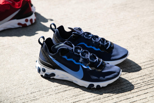 Giày Nike React Element 55 'Midnight Navy' BQ6166-400 - Ảnh 3
