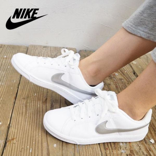 Giày Nike Wmns Court Royale SL 'White Metallic Silver' 844896-100 - Ảnh 5