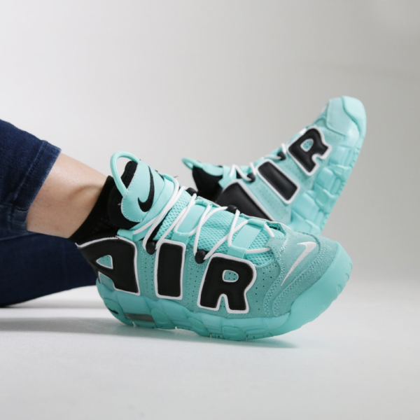 Giày Nike Air More Uptempo '96 QS 'Light Aqua' CN8118-400 - Ảnh 2