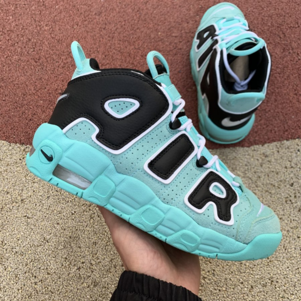 Giày Nike Air More Uptempo GS 'Light Aqua' 415082-403 - Ảnh 6