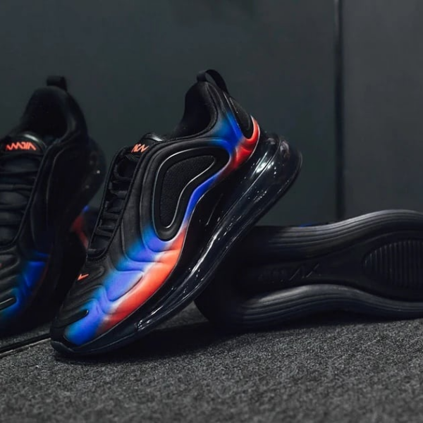 Giày Nike Air Max 720 'Black Racer Blue Crimson' AO2924-017 - Ảnh 6