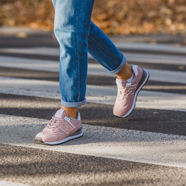 Giày New Balance Wmns 574 'Rose Pink' WL574UNC - Ảnh 2