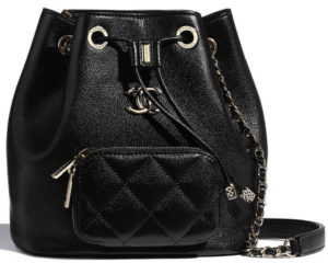 Túi Chanel Bucket Bag Calfskin Black AS2353-B05052-94305