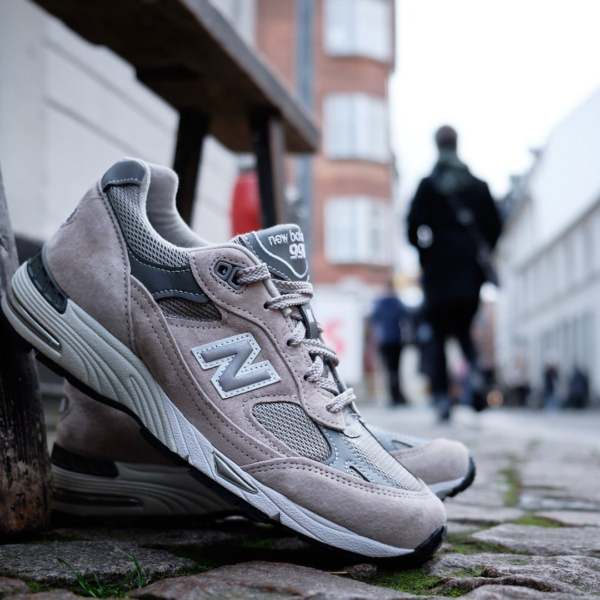 Giày New Balance Wmns 991 Made In England 'Grey' W991GL - Ảnh 4