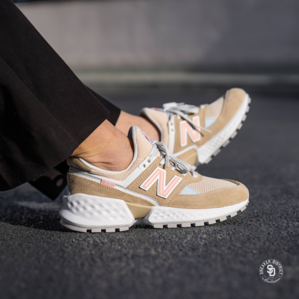 Giày New Balance Wmns 574 'Beige' WS574PRB - Ảnh 4