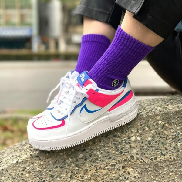Giày Nike Wmns Air Force 1 Shadow 'Cotton Candy' CU3012-111 - Ảnh 3