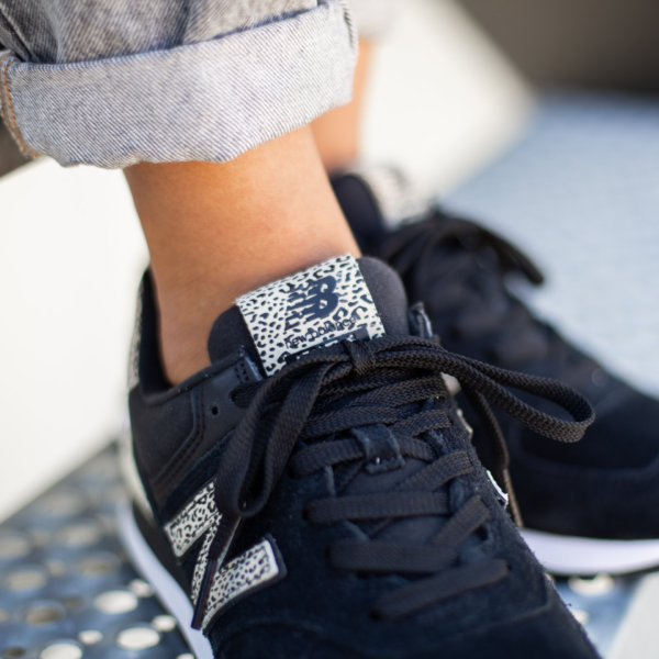 Giày New Balance 574 'Cheetah Print Black Angora' WL574ANC - Ảnh 3