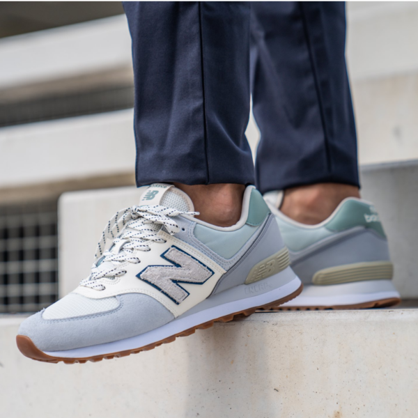 Giày New Balance 574 'Light Blue' ML574NFS - Ảnh 3