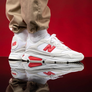 Alternative view of Giày New Balance X-Racer 'Ivory Red' MSXRCSLD