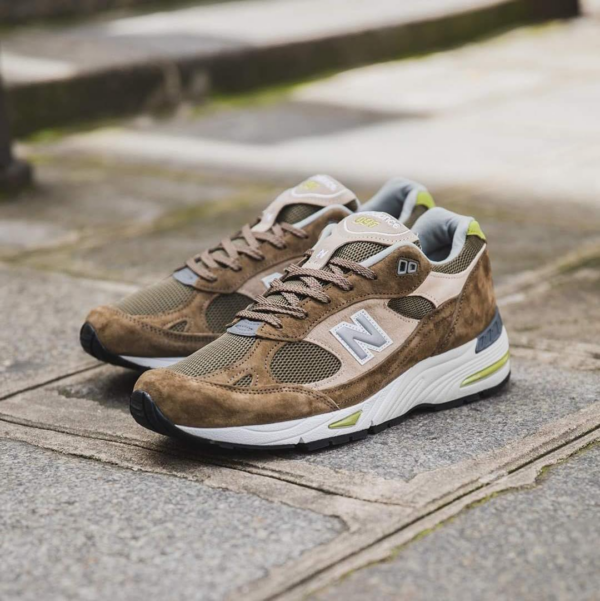 Giày New Balance 991 Made In England 'Olive Brown' M991OLB - Ảnh 7