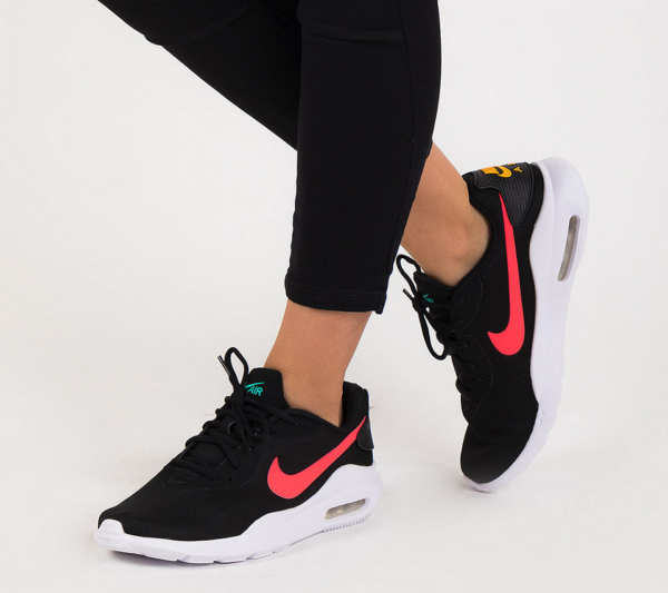 Giày Nike Air Max Oketo 'Black Flash Crimson' AQ2235-007 - Ảnh 2