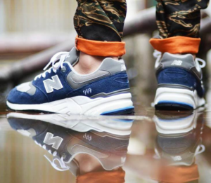 Alternative view of Giày New Balance 999 'Navy Grey' ML999NV