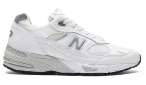 Giày New Balance 991 Made In England 'White Sliver' M991WHI