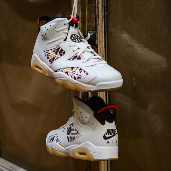 Giày Nike Jordan 6 Retro 'Quai 54 Sail Gum' CZ4152-100 - Ảnh 5