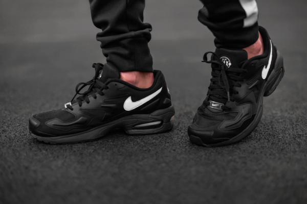 Giày Nike Air Max 2 Light' Black White' AO1741-001 - Ảnh 4