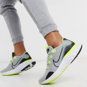 Alternative view of Giày Nike Renew Run 'Grey Fog Volt'  CK6357-006