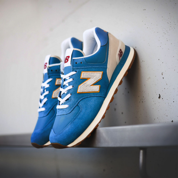 Giày New Balance Running Bali Blue Heather ML574SCA - Ảnh 2