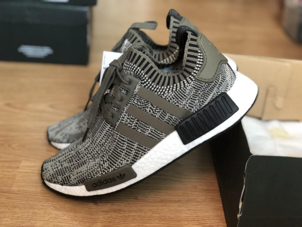 Giày Adidas NMD R1 Primeknit 'Sesame Branch' AQ0929 - Ảnh 6