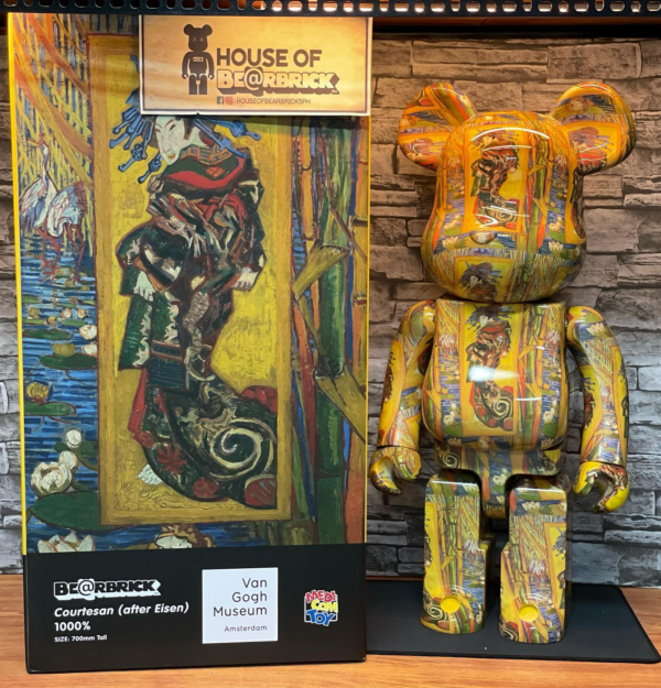 Mô Hình Bearbrick Van Gogh Museum Courtesan (After Eisen) - Ảnh 2