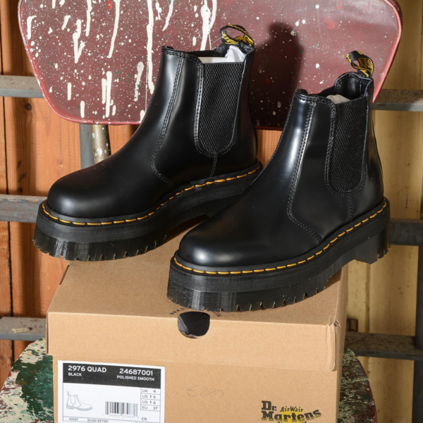 Giày Dr. Martens 2976 Quad 'Black' 24687001 - Ảnh 6