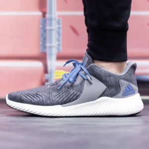 Alternative view of Giày Adidas AlphaBounce RC 'Grey Blue' G28822