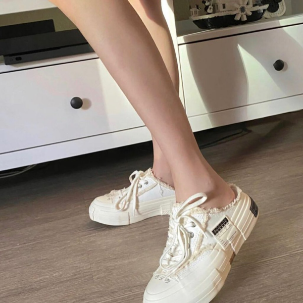 Giày Xvessel G.O.P Low All White S20X010W - Ảnh 2