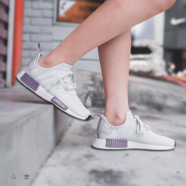 Giày Adidas Wmns NMD R1 'White Orchid' BD8024 - Ảnh 6