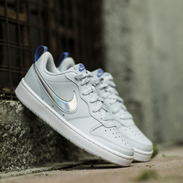 Giày Nike Court Borough Low 2 FP Aura (GS) CJ2239-401 - Ảnh 4