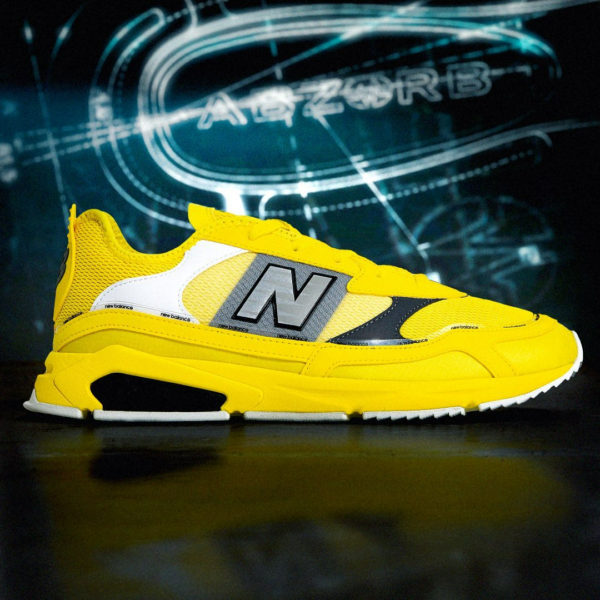 Giày New Balance X-Racer 'Yellow Grey' MSXRCHTR - Ảnh 3