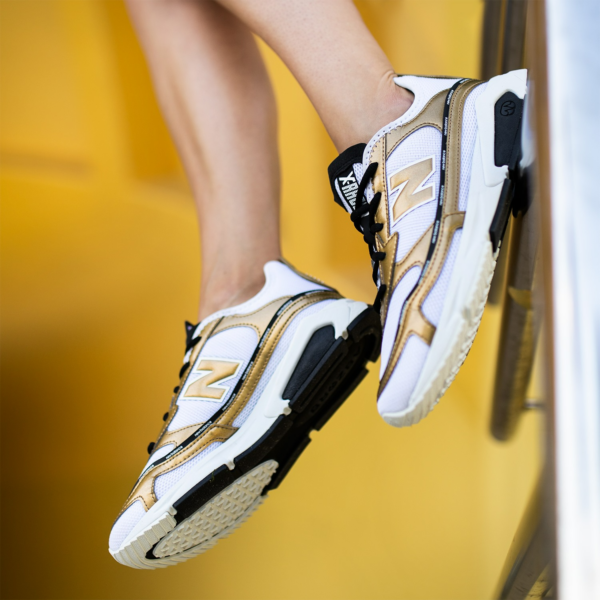Giày New Balance Wmns X-Racer 'Gold' WSXRCHLD - Ảnh 4