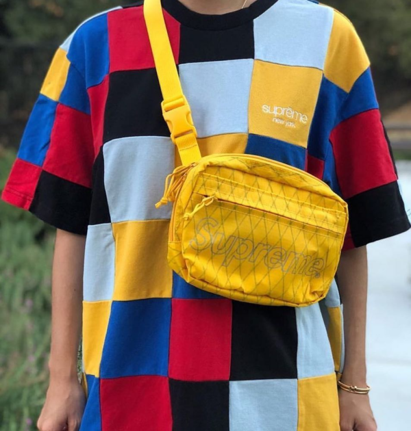 Túi Supreme Shoulder Bag FW18 Yellow SP-SBFW18YW - Ảnh 5