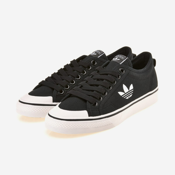 Giày Adidas Wmns Nizza Trefoil 'Black' EF1878 - Ảnh 2