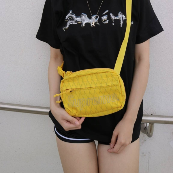 Túi Supreme Shoulder Bag FW18 Yellow SP-SBFW18YW - Ảnh 3