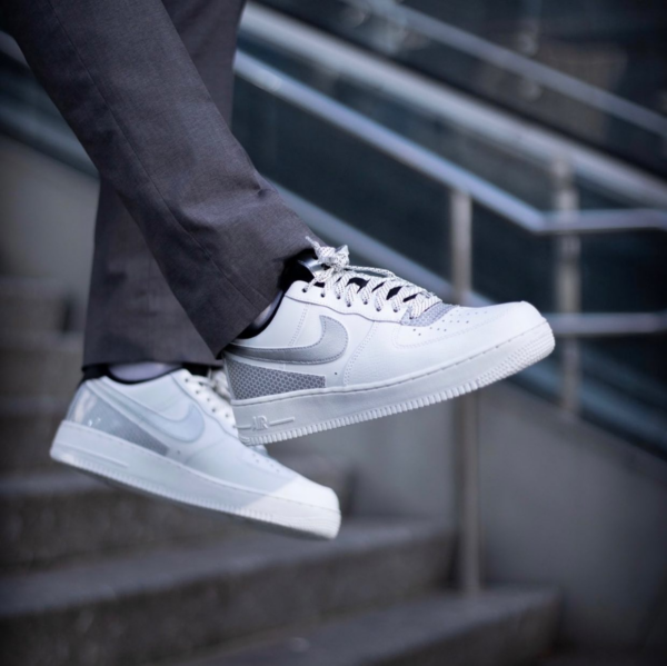 Giày Nike 3M x Air Force 1 Low White CT2299-100 - Ảnh 2