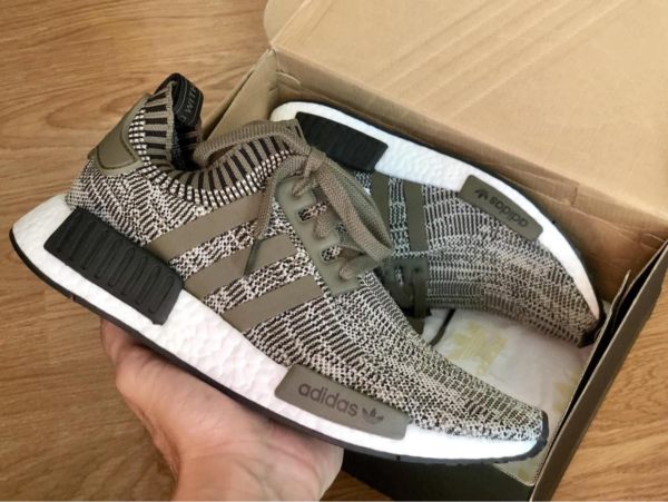 Giày Adidas NMD R1 Primeknit 'Sesame Branch' AQ0929 - Ảnh 5