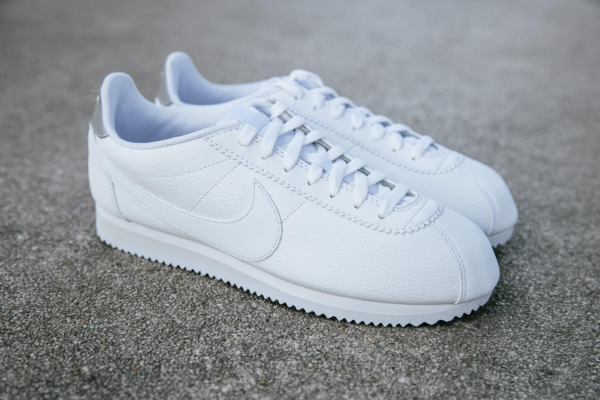 Giày Nike Classic Cortez Leather Mens 'White' 749571-101 - Ảnh 4