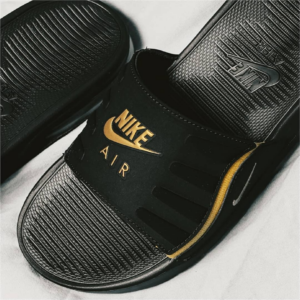 Dep Nike Air Max Camden Slide 'Black Metallic Gold' BQ4633-001
