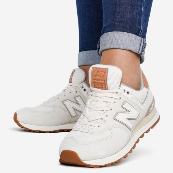 Giày New Balance Wmns 574 'Faded Mahogany' WL574BCV - Ảnh 3