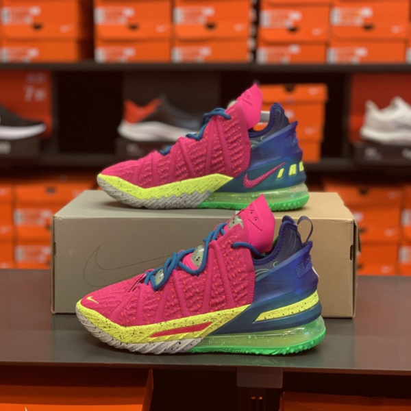 Giày Nike LeBron 18 EP 'Los Angeles By Night' DB7644-600 - Ảnh 3