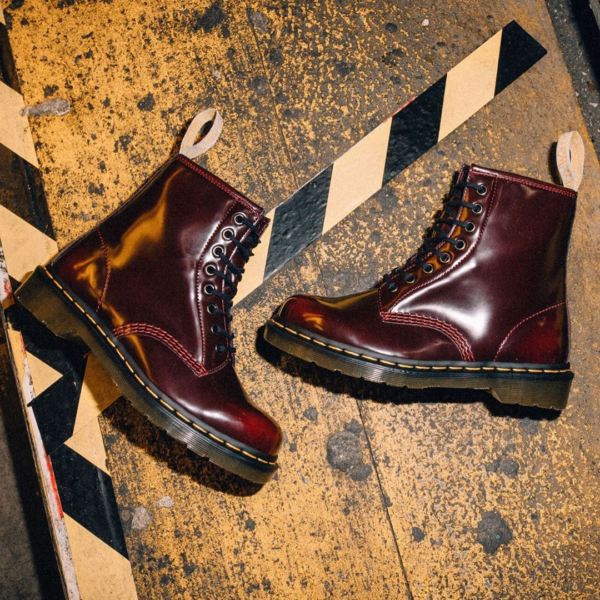 Giày Dr. Martens Vegan 1460 Cherry Red Ankle Boots 23756600 - Ảnh 7