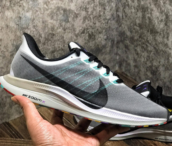 Giày Nike Zoom Pegasus Turbo 'White Black' AJ4114-101 - Ảnh 3