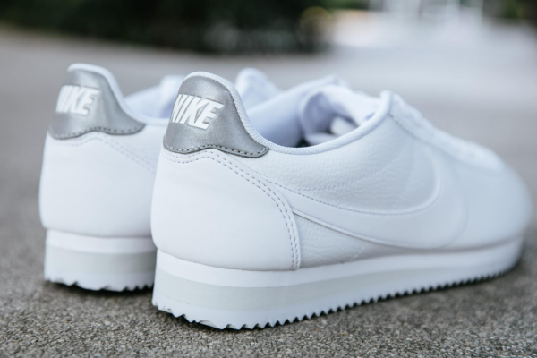 Giày Nike Classic Cortez Leather Mens 'White' 749571-101 - Ảnh 5