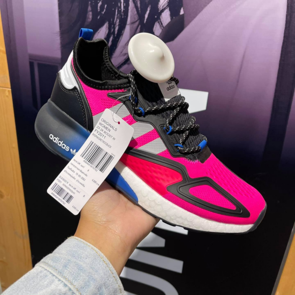 Giày Adidas ZX 2K Boost Shock Pink Black FY2011 - Ảnh 3