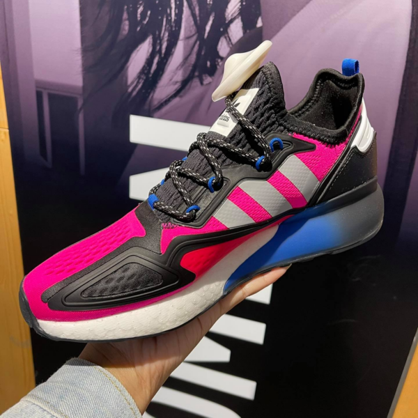Giày Adidas ZX 2K Boost Shock Pink Black FY2011 - Ảnh 2