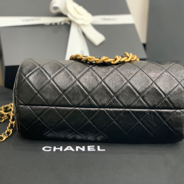 Túi Chanel Bowling Bag Calfskin Black AS1897-B03795-94305 - Ảnh 5