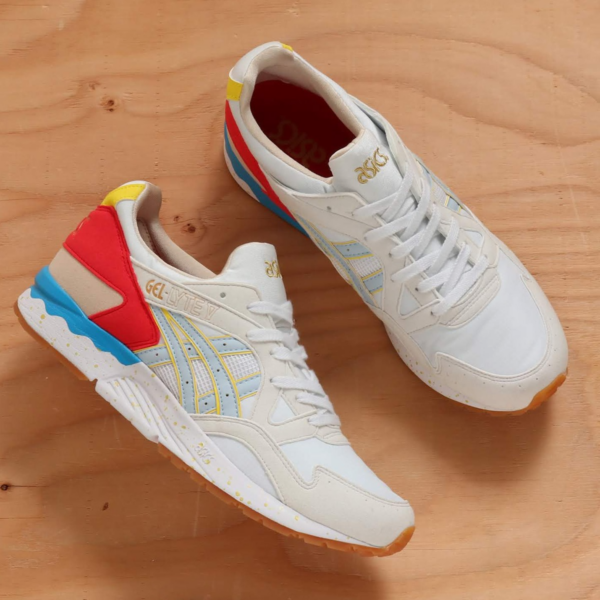 Giày Asics Gel Lyte 5 'Spring Pack White' 1191A202 100 - Ảnh 2