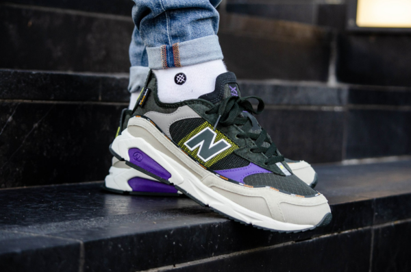 Giày New Balance X-Racer 'Olive Purple' MSXRCTRF - Ảnh 5