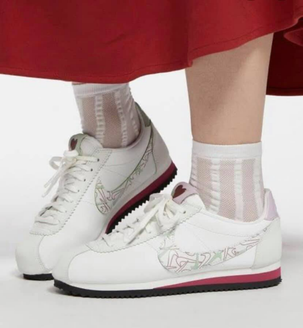 Giày Nike Wmns Classic Cortez SE 'Valentine' CI7854-100 - Ảnh 5